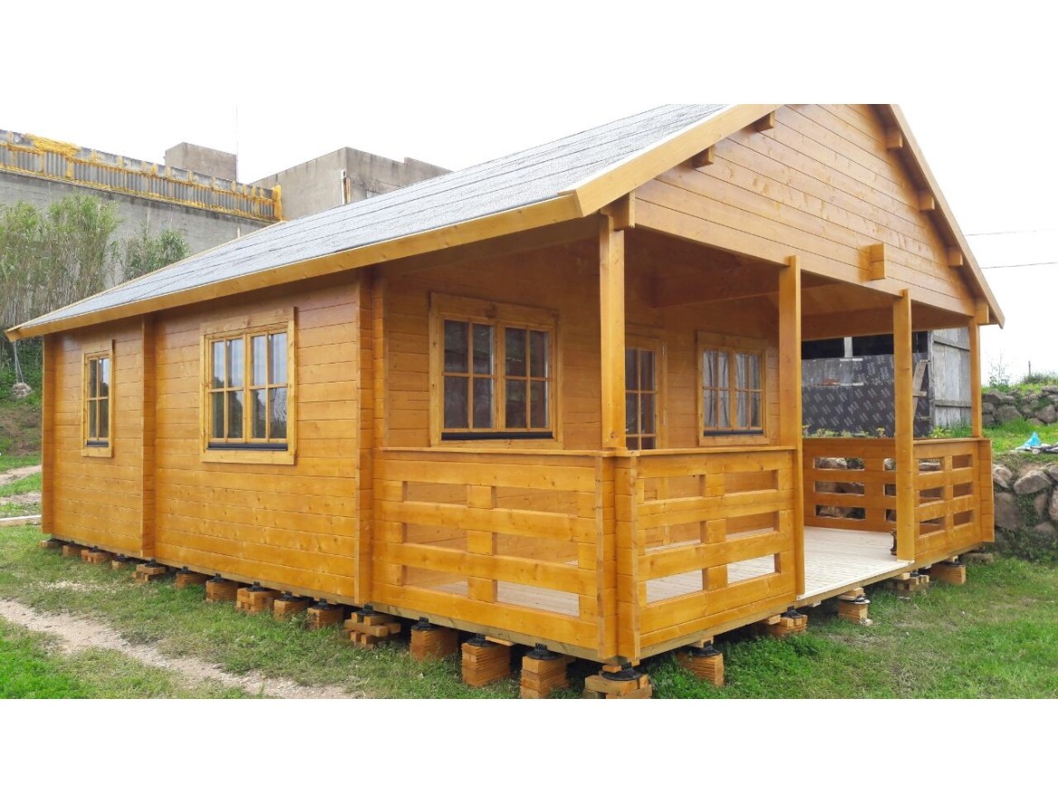 La Casa Asti de 64 m2 -44mm- Montada en Sant Feliu de Codines